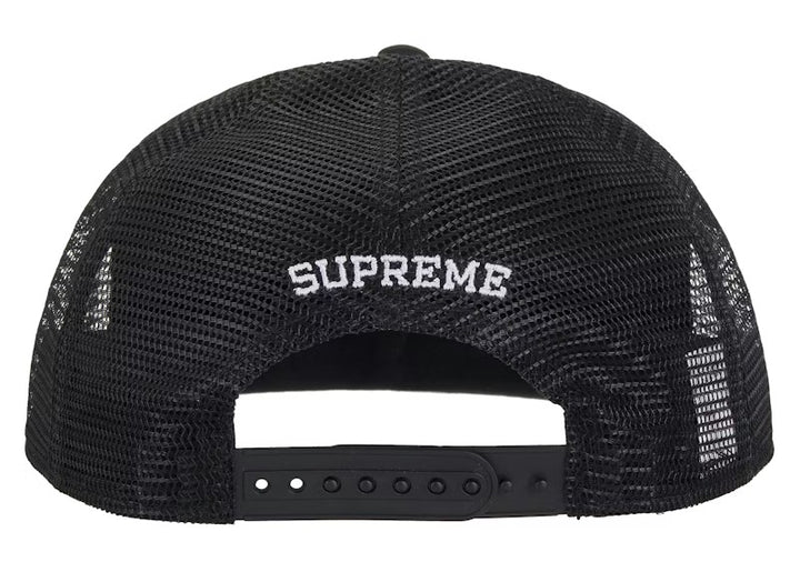SUPREME PIN MESH BACK 5 PANEL HAT