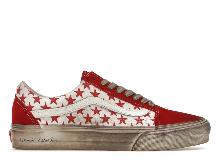 Vans Vault OG Old Skool LX Bianca Chandon Red White - Living Legend