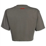 Heron Preston Gray 'HPNY' Cropped T-Shirt