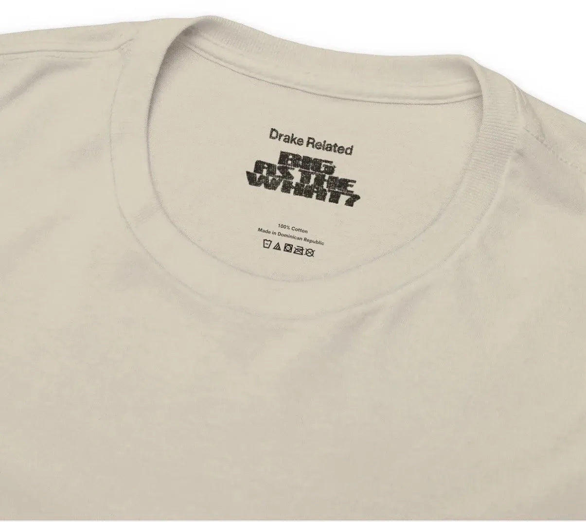 Drake Big As The What Tour OVO Owl Members Only Tee Cream