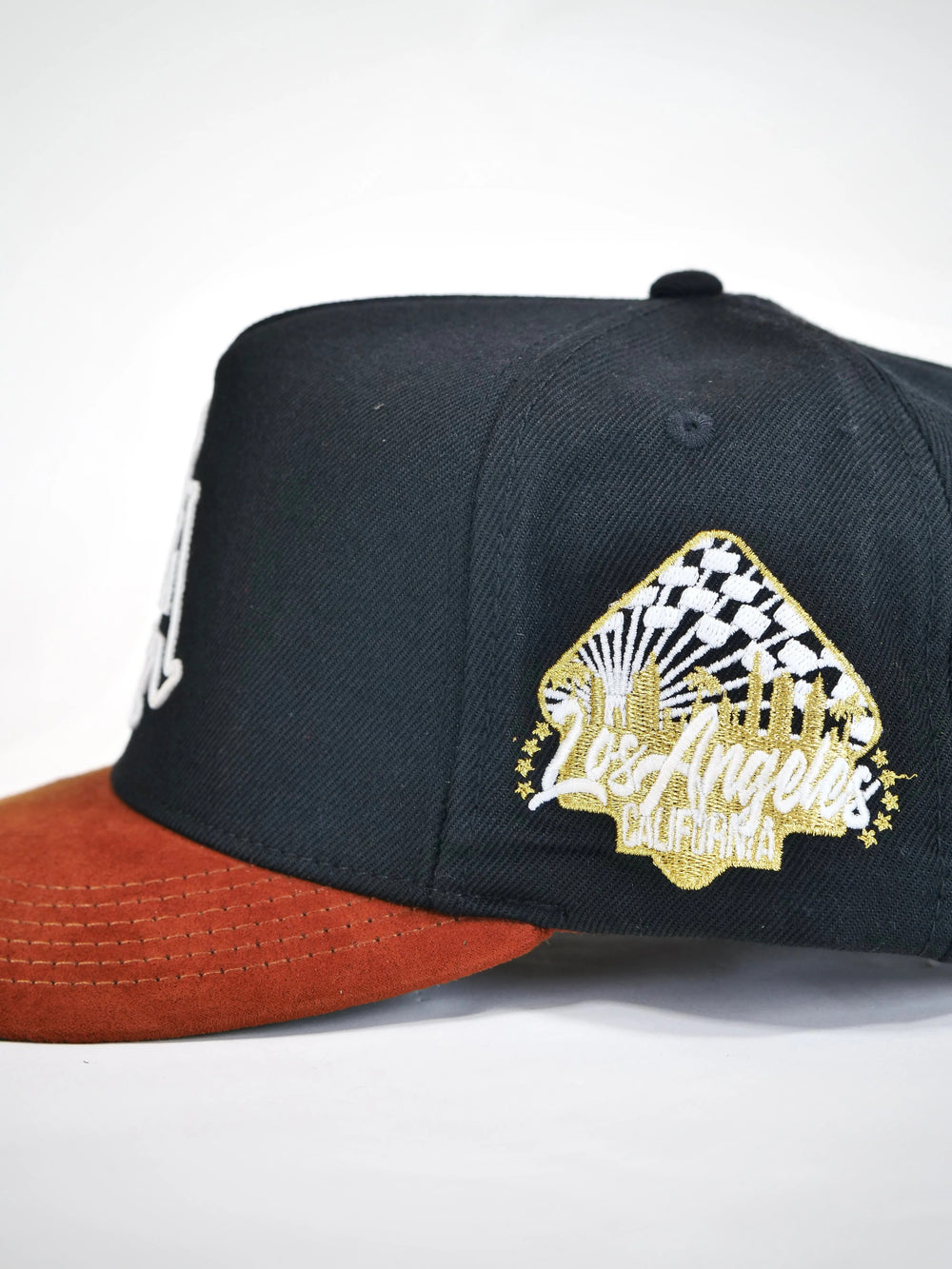 DVNIELLUU OG LA: LIMITLESS AMBITIONS SNAPBACK (BLACK/TAN BROWN) – 100% AUTHENTIC – NEW