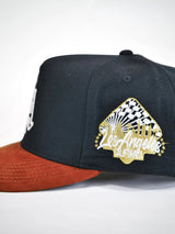 DVNIELLUU OG LA: LIMITLESS AMBITIONS SNAPBACK (BLACK/TAN BROWN) – 100% AUTHENTIC – NEW