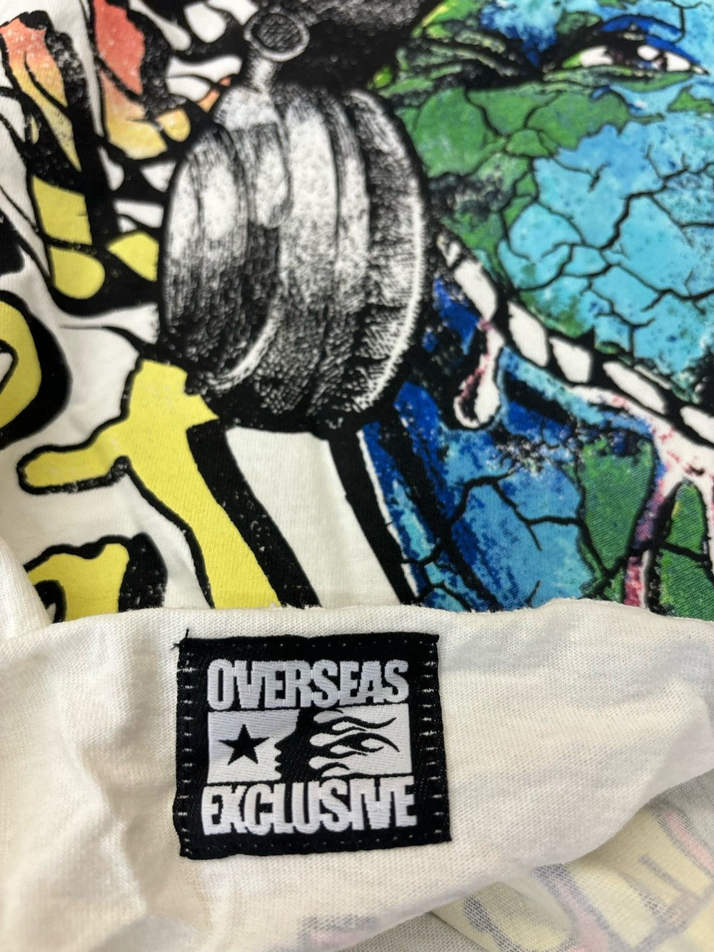 Hellstar Studios Heaven On Earth Tee – Cream (Overseas Exclusive) - Living Legend