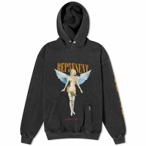 Represent Reborn Hoodie Aged Angel Black