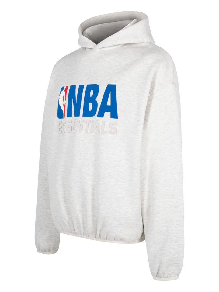 FEAR OF GOD ESSENTIALS x NBA Essentials "Light Heather" hoodie