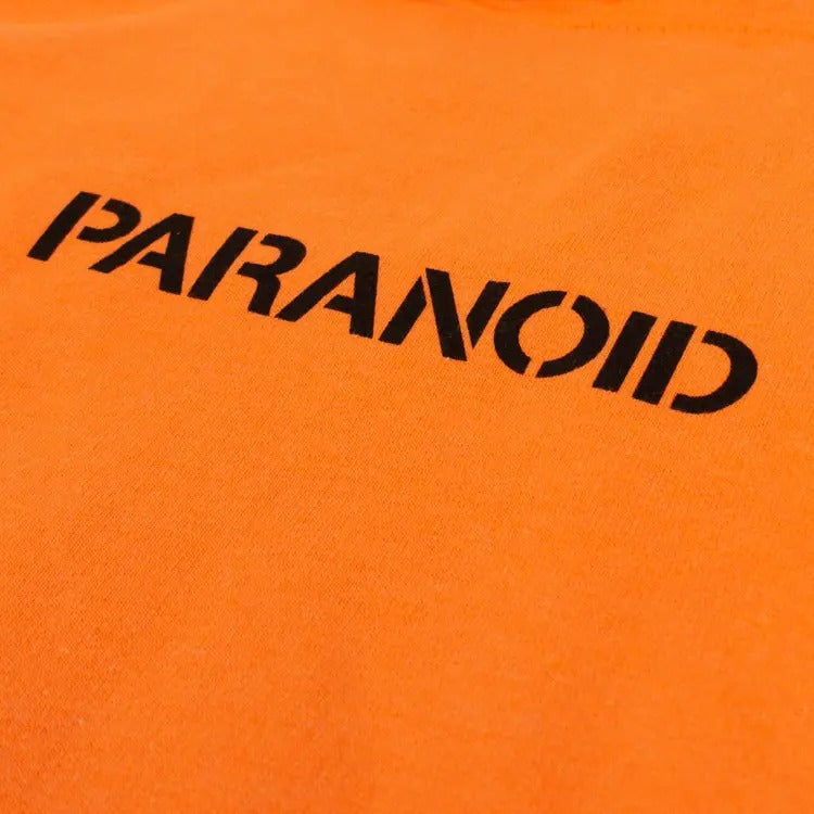 Anti Social Social Club x Undefeated Paranoid Logo Hoodie 'Orange' - Living Legend