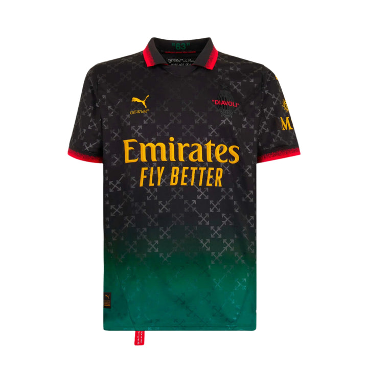 Puma BLACK JERSEY PUMA X AC MILAN X OFF-WHITE™ 2024/25 - Living Legend