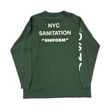 Heron Preston x DSNY Long Sleeve – Green (Tagged XS, fits like a Small) - Living Legend