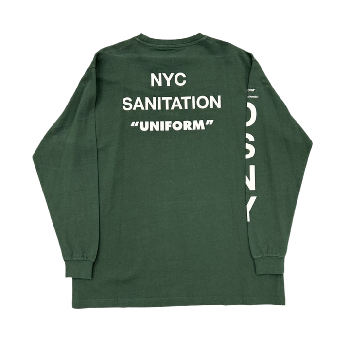 Heron Preston x DSNY Long Sleeve – Green (Tagged XS, fits like a Small) - Living Legend