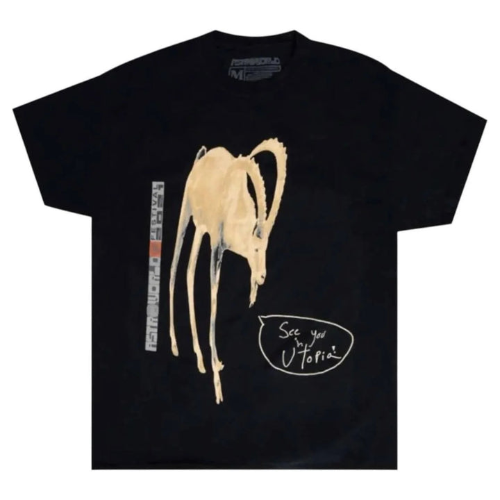 Travis Scott Astroworld Festival 2021 Concert Merch Goat Utopia