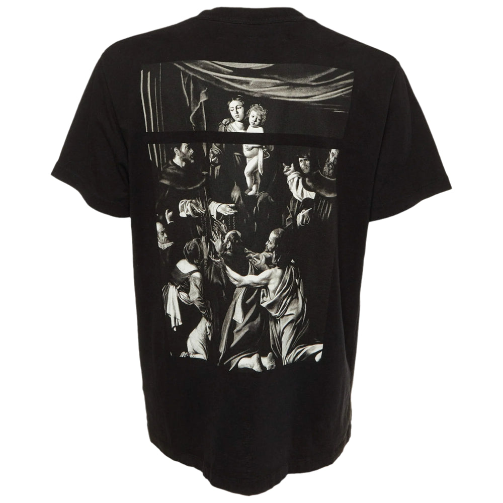 Off-White Black Caravaggio T-Shirt (Tagged XS – fits like a relaxed L or slim XL)