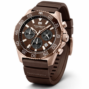 TechnoMarine Mare Vivo Men's Watch - 44mm, Brown (TM-225074)