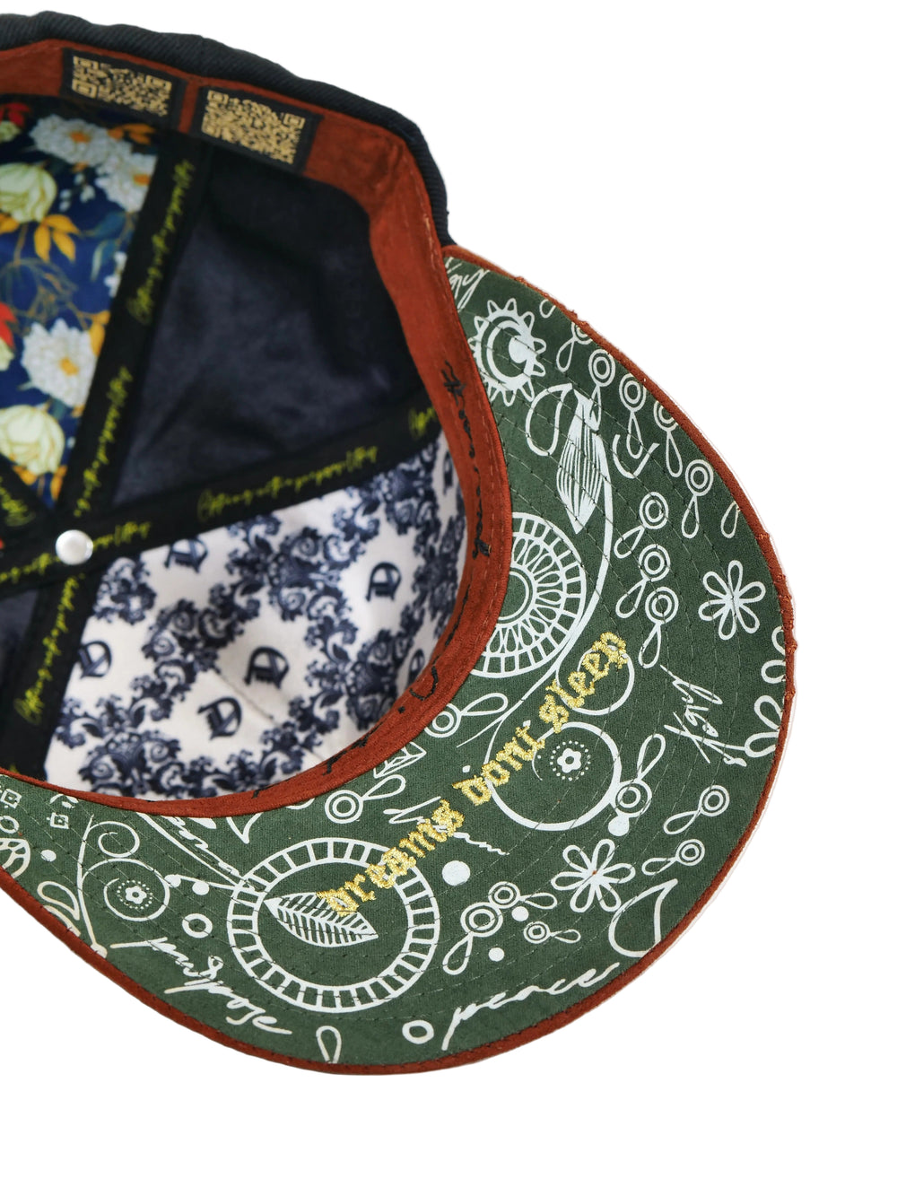 DVNIELLUU OG LA: LIMITLESS AMBITIONS SNAPBACK (BLACK/TAN BROWN) – 100% AUTHENTIC – NEW