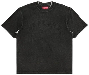 Supreme Overprint Short-Sleeve Top ‘Black’ – FW25 (Sold Out Release)