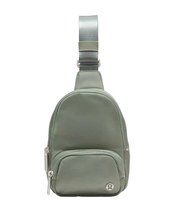 Lululemon Everywhere Sling Bag Small 2L Willow Leaf Silver