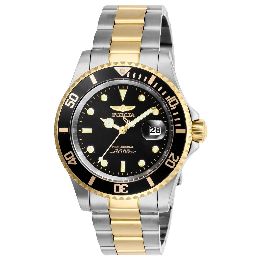 Invicta Pro Diver Men's Watch - 40mm, Steel, Gold (26973)