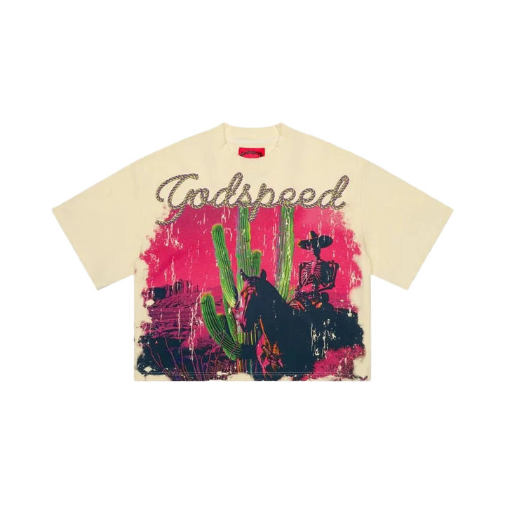 Godspeed "Westworld" Cream T-Shirt - Living Legend