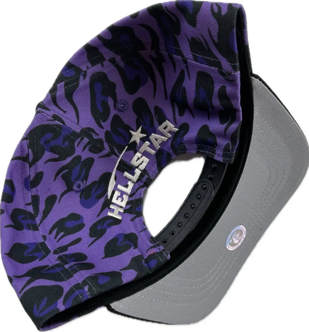 Hellstar Cheetah Print SnapBack Hat