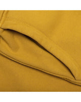 Rhude Men's Yellow Logo Embroidered Drawstring Sweatshorts - Living Legend