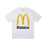 Palace x McDonald's Logo T-Shirt White - 23FW - Living Legend