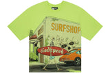 Godspeed GS Surf Shop T-Shirt Lime