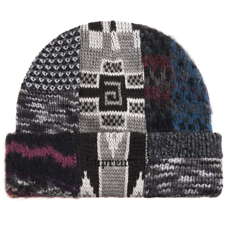 Supreme Patchwork Knit Beanie