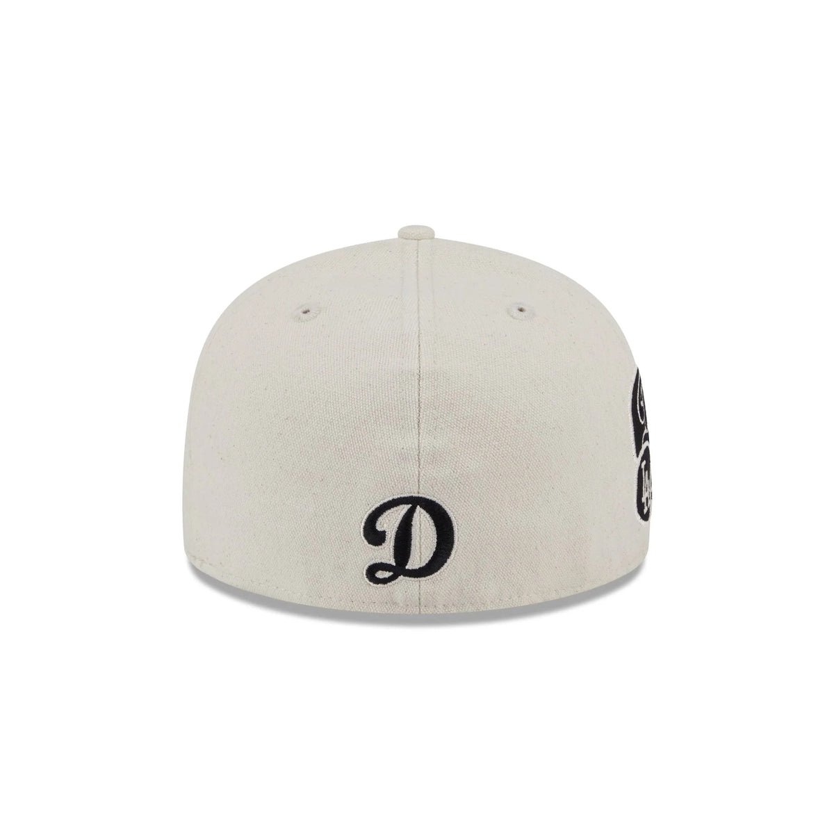 New Era Los Angeles Dodgers Front Zip Canvas 59FIFTY A-Frame Fitted Hat