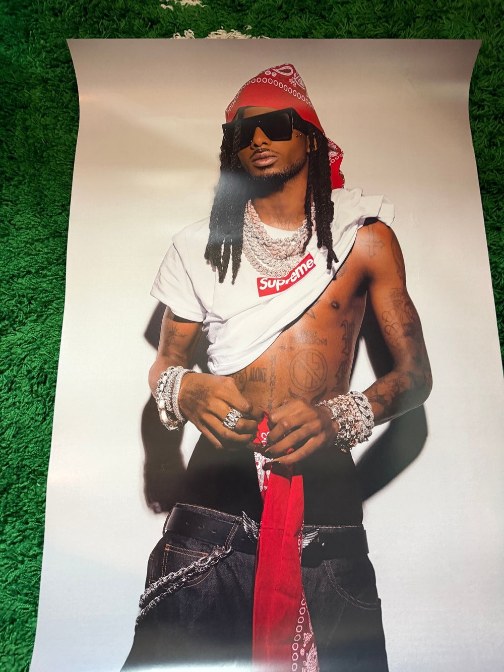 Playboi Carti Supreme Poster 100% Authentic