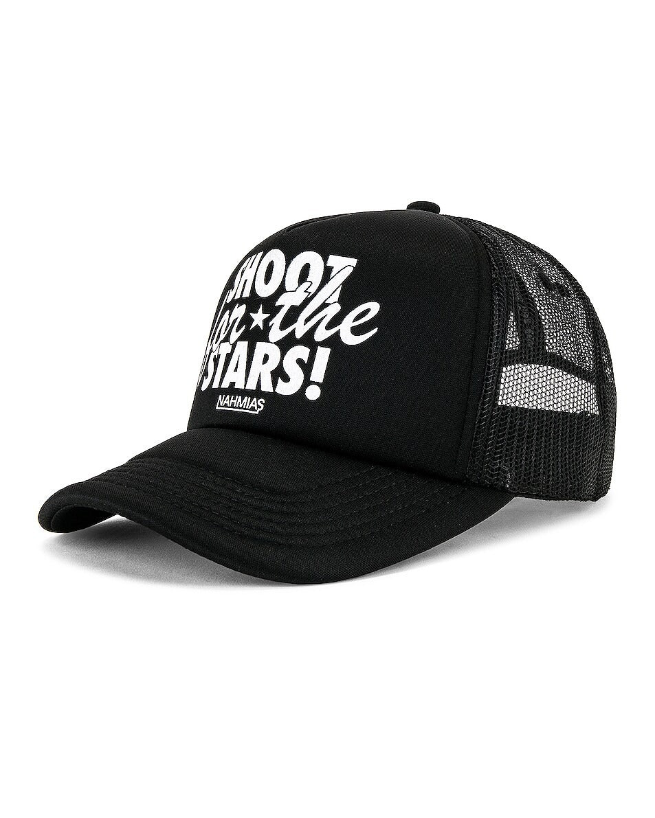 Nahmias Shoot For The Stars Trucker Hat Black Snapback Streetwear