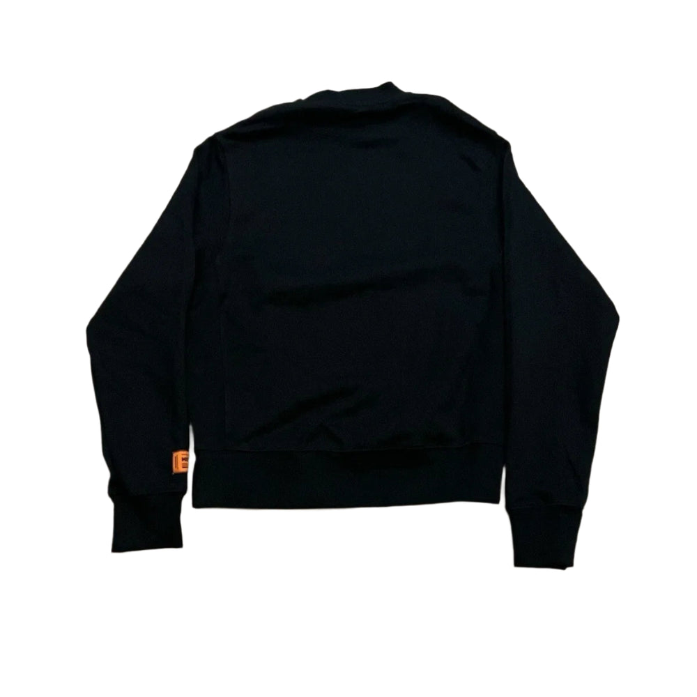 Heron Preston Black Censored Crewneck Sweatshirt