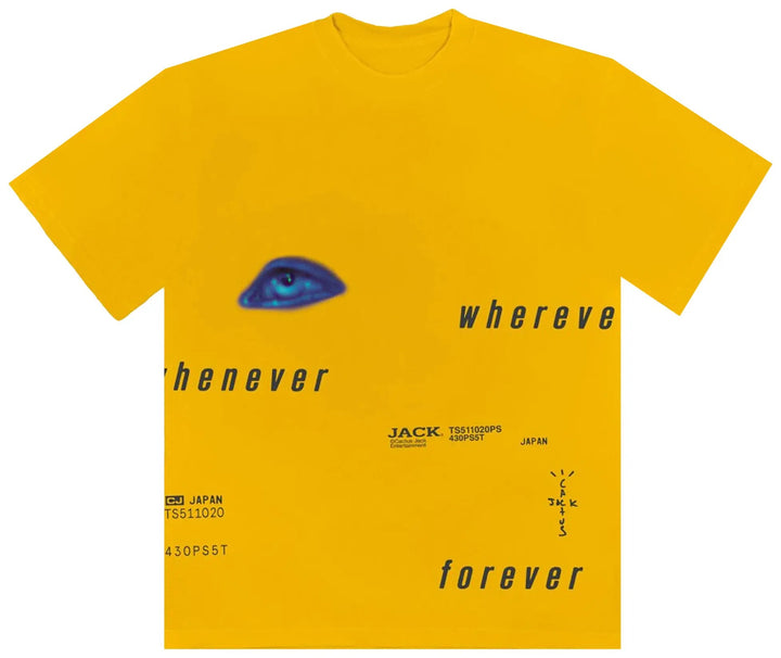 Travis Scott X Playstation 5 Digital Eye I T-Shirt