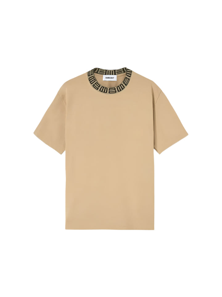 Ambush Monogram RIB Collar T-shirt