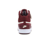 Nike Court Borough Mid 2 PSV (Soft Pearl/Dark Team Red) Size 2Y CD7783 013