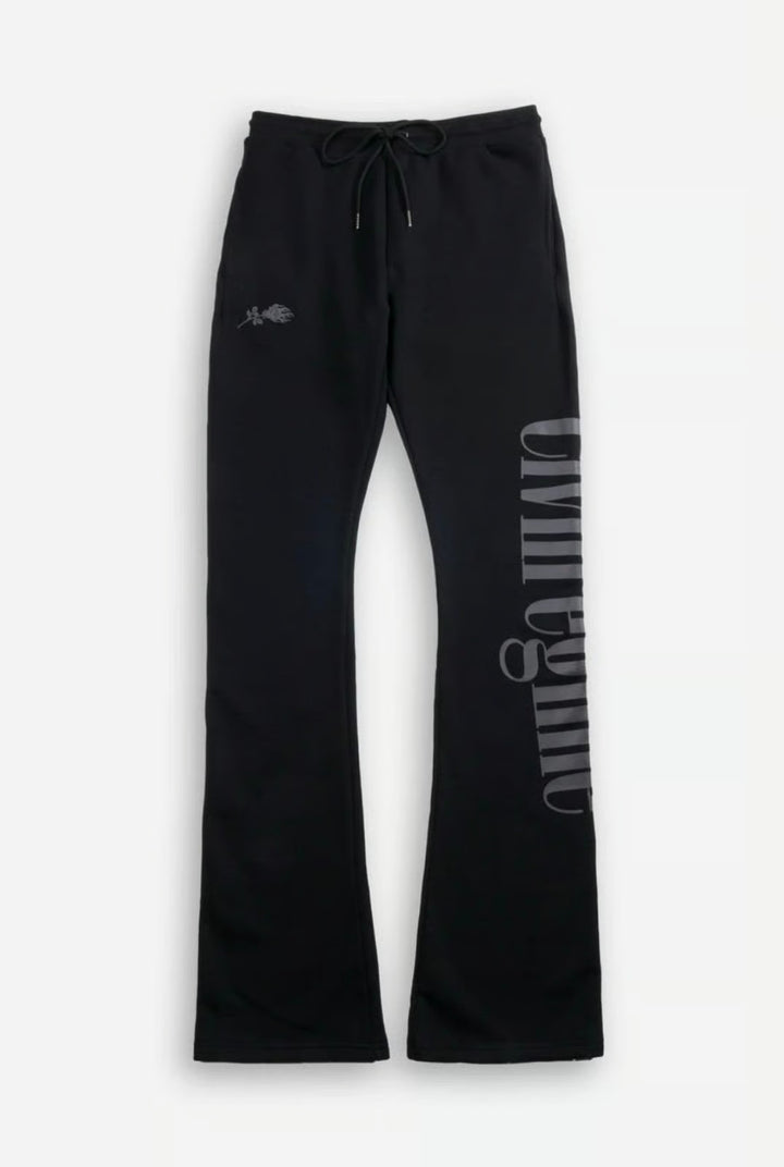 Civil Regime Concrete Forever Rose Fleece Flare - Living Legend