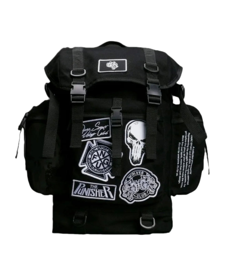 Darc Sport Marvel Punisher Collab Backpack Black Patch