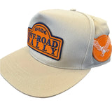 Rhude Desert Off-Road Racing Team Snapback Hat Tan - Living Legend