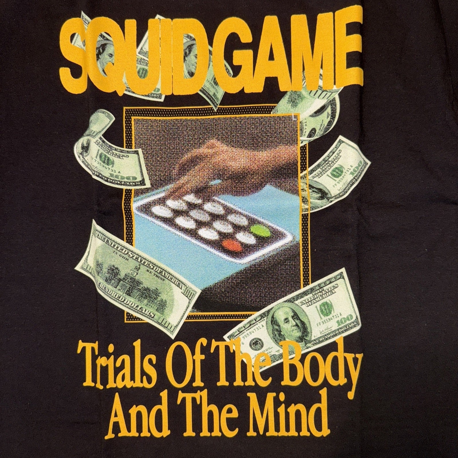 Pacsun Market -Netflix-Squid Game T-Shirt Black - Living Legend
