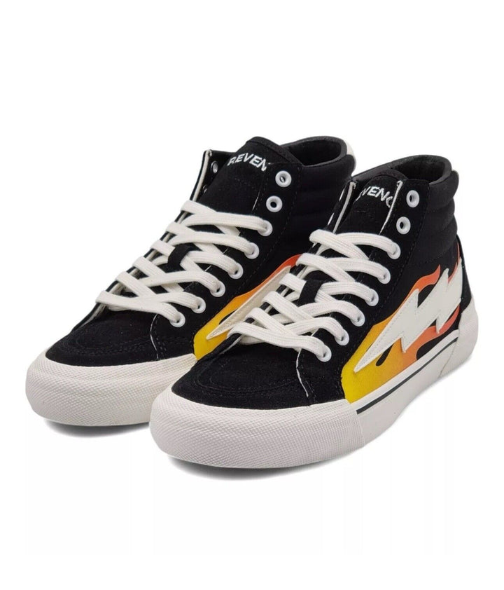 REVENGE X STORM VOL 2 HIGH TOP BLACK FLAME - Living Legend