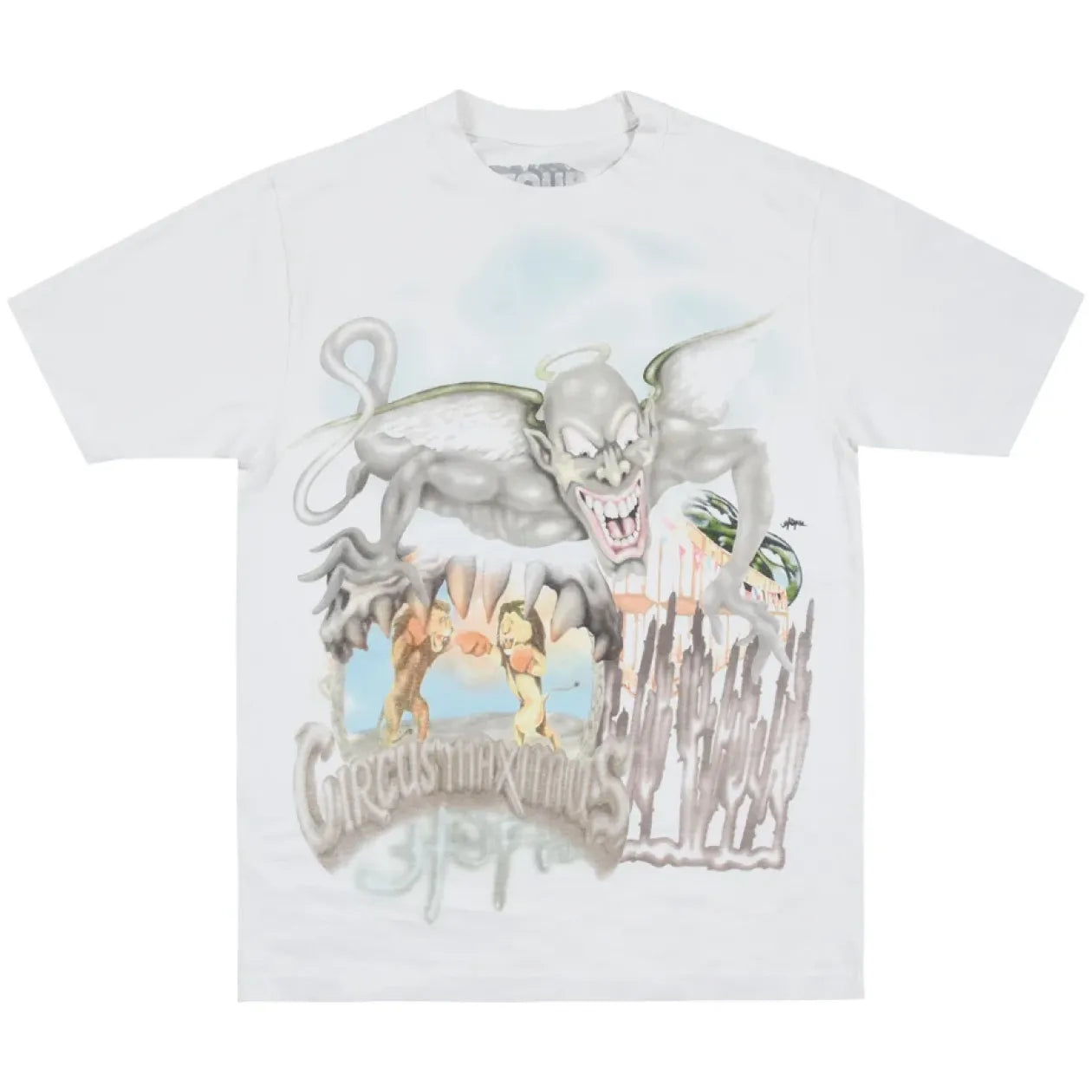 Travis Scott Utopia Circus Maximus Goblin Europe Tour Tee - Living Legend